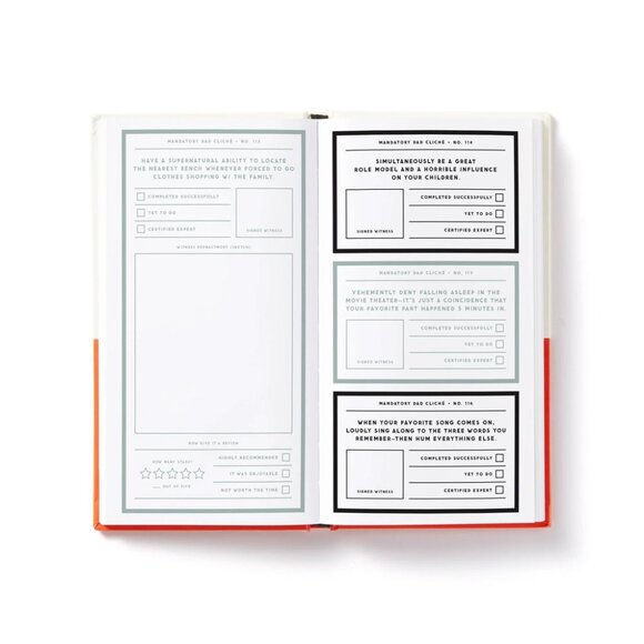 A Trillion Cliches Every Dad Will Do Prompted Journal - Picture 2 of 3